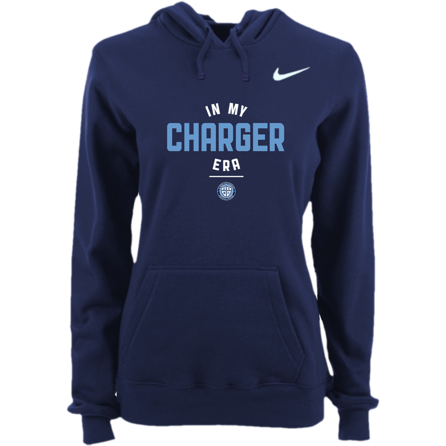 St. Bede Chargers <span class="pdp-name-mascot">St. Bede Chargers</span> Nike Women's Club Pullover Fleece Hoodie