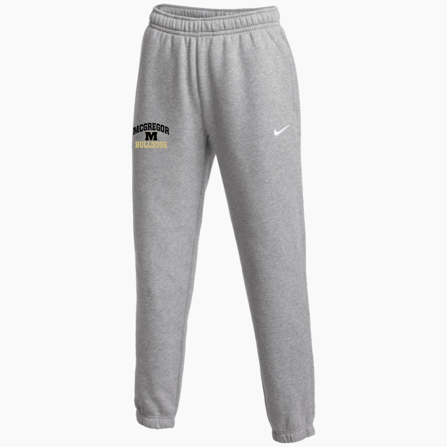 MCGREGOR HIGH SCHOOL BULLDOGS Nike Women's Club Fleece Pant