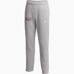 MILLBURY SR HIGH SCHOOL WOOLIES <span class="pdp-name-mascot">MILLBURY MEMORIAL WOOLIES</span> Nike Youth Club Fleece Pant Front Thumbnail