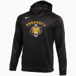 PRAIRIE GROVE HIGH SCHOOL TIGERS <span class="pdp-name-mascot">PRAIRIE GROVE TIGERS</span> Nike Men's Therma-FIT Pullover Hoodie Front Thumbnail