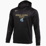 Divine Savior Academy Sharks <span class="pdp-name-mascot">Divine Savior Sharks</span> Nike Men's Therma-FIT Pullover Hoodie Front Thumbnail