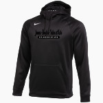 JUNEAU-DOUGLAS HIGH SCHOOL CRIMSON BEARS <span class="pdp-name-mascot">JUNEAU - DOUGLAS CRIMSON BEARS</span> Nike Men's Therma-FIT Pullover Hoodie Front Thumbnail