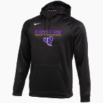 CROSS PLAINS HIGH SCHOOL BUFFALOES <span class="pdp-name-mascot">CROSS PLAINS BUFFALOES</span> Nike Men's Therma-FIT Pullover Hoodie Front Thumbnail
