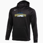 Carmel Greyhounds Greyhounds <span class="pdp-name-mascot">Carmel Greyhounds</span> Nike Men's Therma-FIT Pullover Hoodie Front Thumbnail