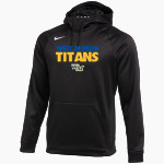 West Mifflin High School Titans Official Online Store Nike Men's Therma-FIT Pullover Hoodie Front Thumbnail
