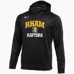 Rham Raptors <span class="pdp-name-mascot">Rham Sachems</span> Nike Men's Therma-FIT Pullover Hoodie Front Thumbnail
