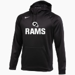 Legacy Rams Nike Men's Therma-FIT Pullover Hoodie Front Thumbnail