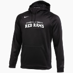 Jamesville DeWitt Red Rams <span class="pdp-name-mascot">Jamesville DeWitt Red Rams or JD Red Rams</span> Nike Men's Therma-FIT Pullover Hoodie Front Thumbnail