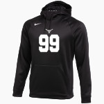 Lambert Longhorns <span class="pdp-name-mascot">Lambert Longhorns</span> Nike Men's Therma-FIT Pullover Hoodie Front Thumbnail