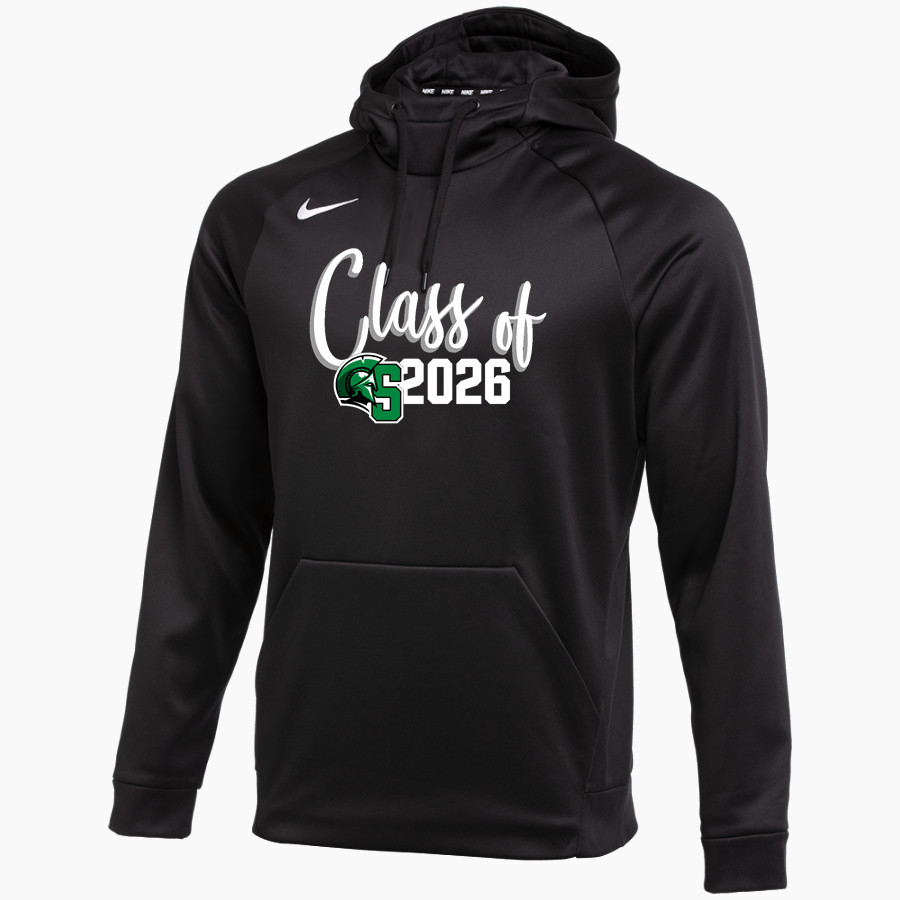 Calvary Christian Spartans <span class="pdp-name-mascot">Calvary Christian Spartans</span> Nike Men's Therma-FIT Pullover Hoodie