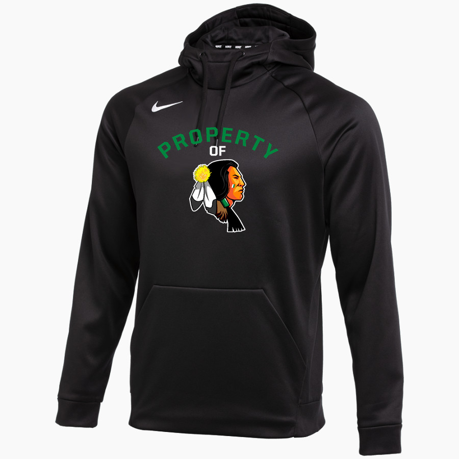 SEMINOLE COUNTY HIGH SCHOOL INDIANS Nike Men's Therma-FIT Pullover Hoodie