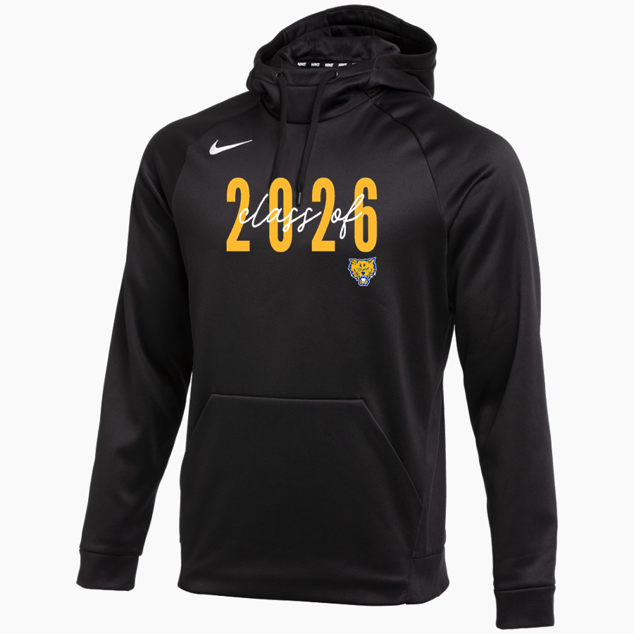 Fort Valley Wildcats Nike Men's Therma-FIT Pullover Hoodie