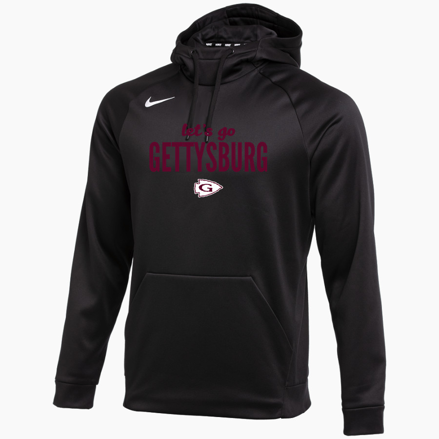 GETTYSBURG SIDELINE STORE #WARRIORWAY Nike Men's Therma-FIT Pullover Hoodie
