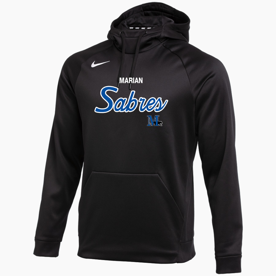 Marian SABRES <span class="pdp-name-mascot">Marian University SABRES</span> Nike Men's Therma-FIT Pullover Hoodie