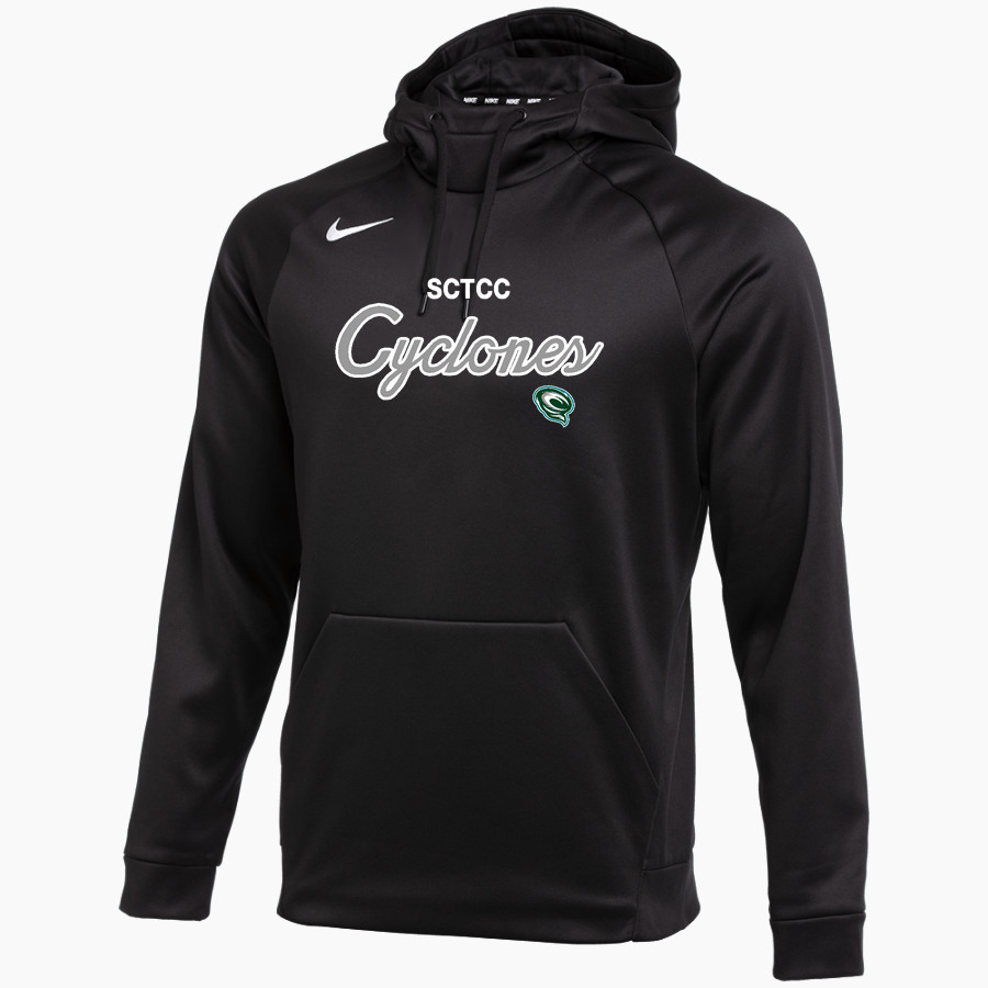 SCTCC Cyclones Online Apparel Store <span class="pdp-name-mascot">St Cloud Cyclones</span> Nike Men's Therma-FIT Pullover Hoodie