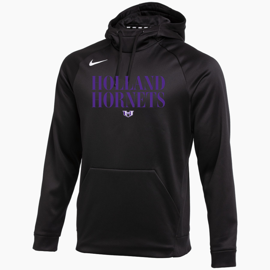 HOLLAND HIGH SCHOOL HORNETS <span class="pdp-name-mascot">HOLLAND HORNETS</span> Nike Men's Therma-FIT Pullover Hoodie