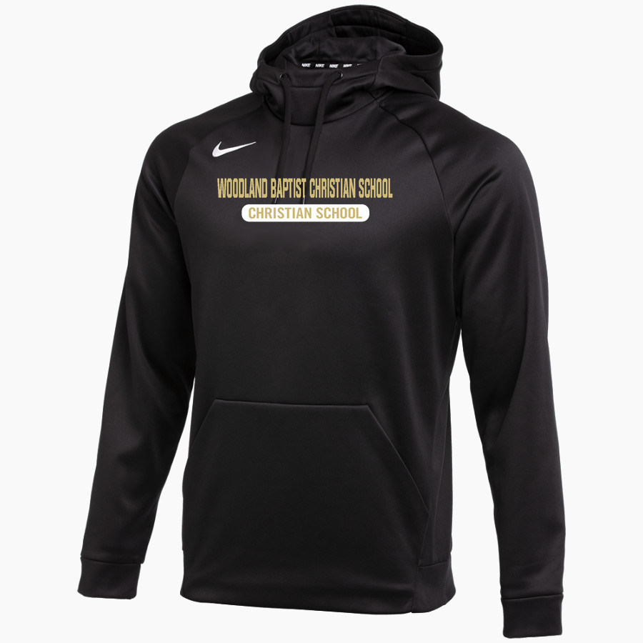 Woodland Baptist Eagles <span class="pdp-name-mascot">Woodland Baptist Christian School Eagles</span> Nike Men's Therma-FIT Pullover Hoodie