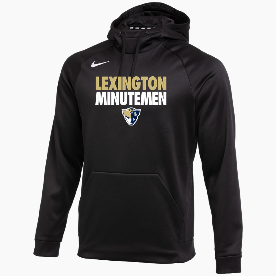 LEXINGTON HIGH SCHOOL MINUTEMEN <span class="pdp-name-mascot">LEXINGTON MINUTEMEN</span> Nike Men's Therma-FIT Pullover Hoodie