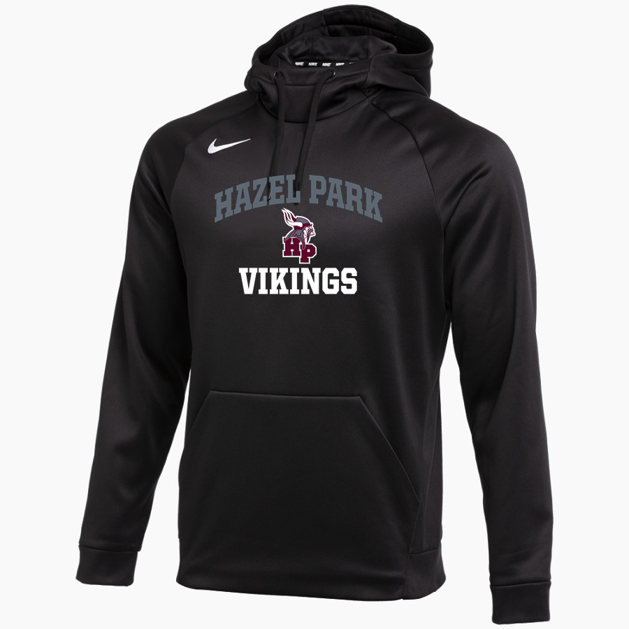 HAZEL PARK HIGH SCHOOL VIKINGS Nike Men's Therma-FIT Pullover Hoodie