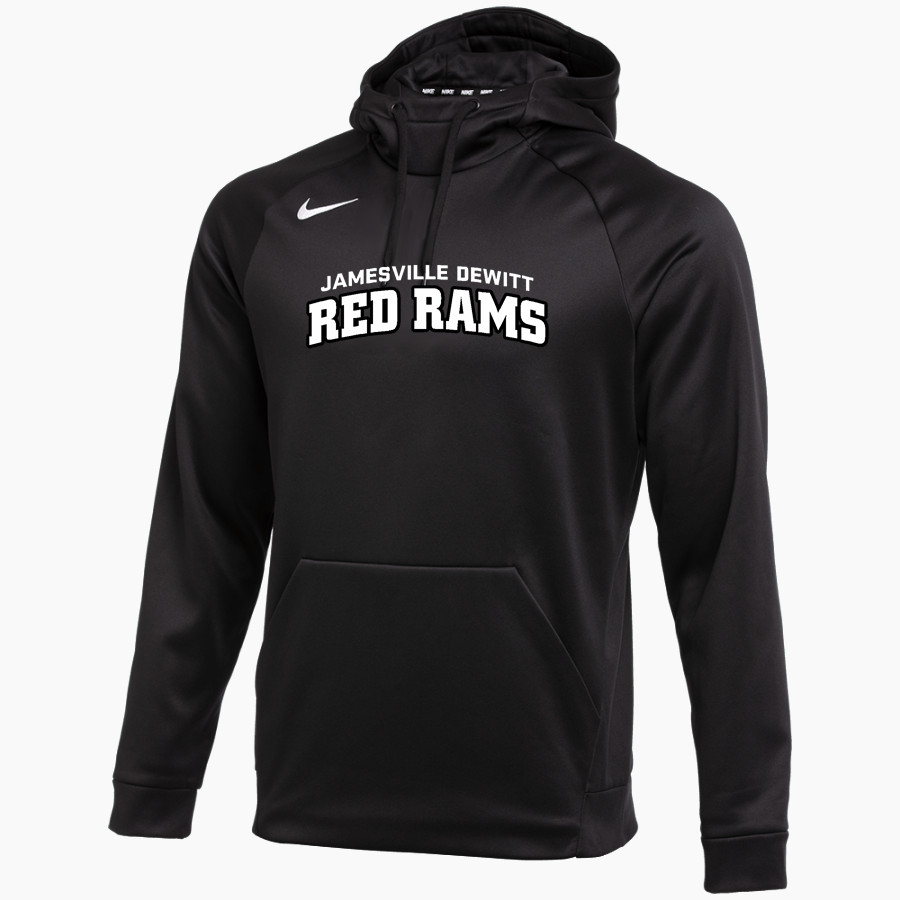 Jamesville DeWitt Red Rams <span class="pdp-name-mascot">Jamesville DeWitt Red Rams or JD Red Rams</span> Nike Men's Therma-FIT Pullover Hoodie