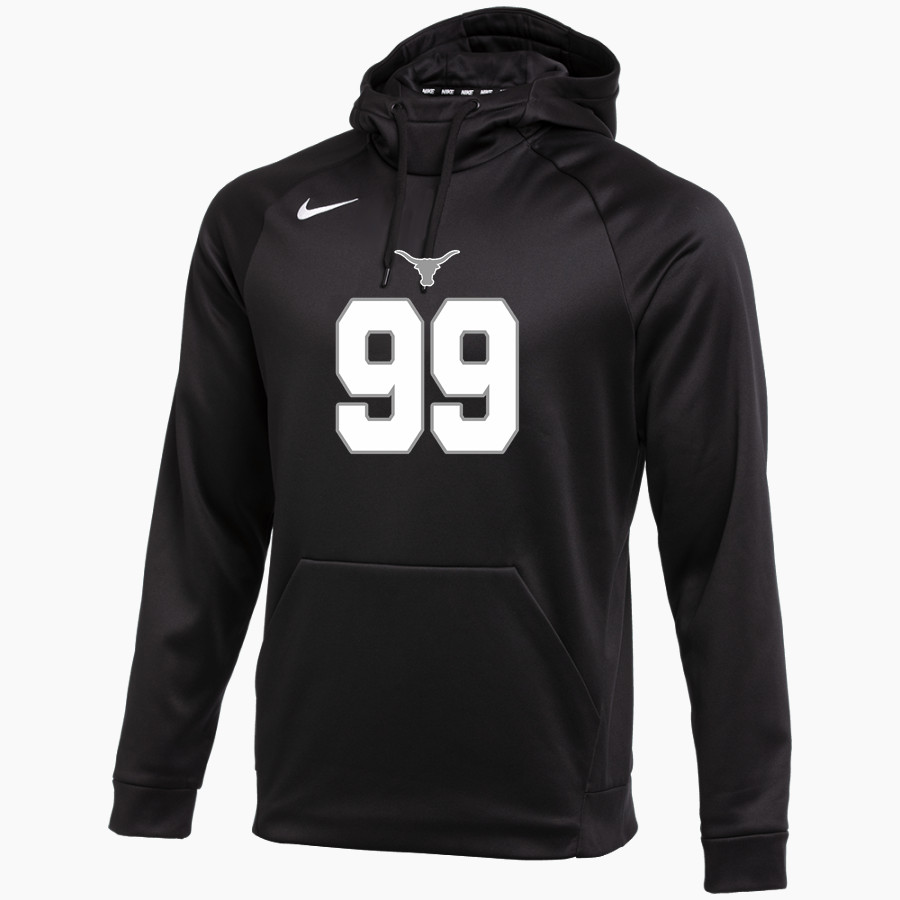 Lambert Longhorns <span class="pdp-name-mascot">Lambert Longhorns</span> Nike Men's Therma-FIT Pullover Hoodie