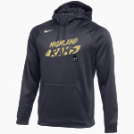 HIGHLAND HIGH SCHOOL RAMS <span class="pdp-name-mascot">HIGHLAND RAMS</span> Nike Men's Therma-FIT Pullover Hoodie Front Thumbnail