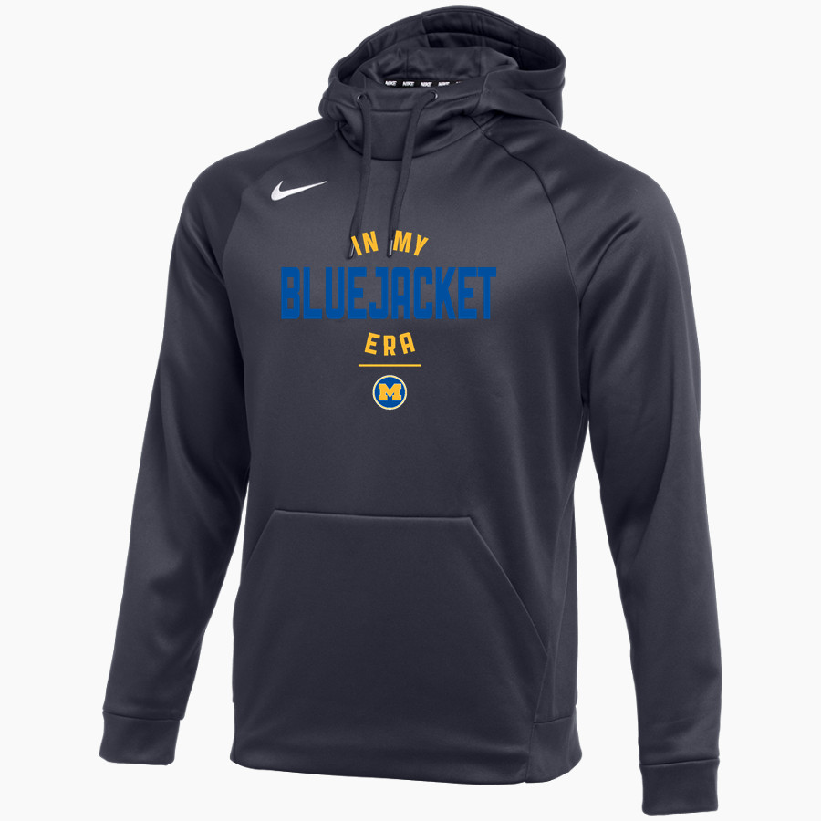 Mitchell Bluejackets <span class="pdp-name-mascot">Mitchell High School Bluejackets</span> Nike Men's Therma-FIT Pullover Hoodie