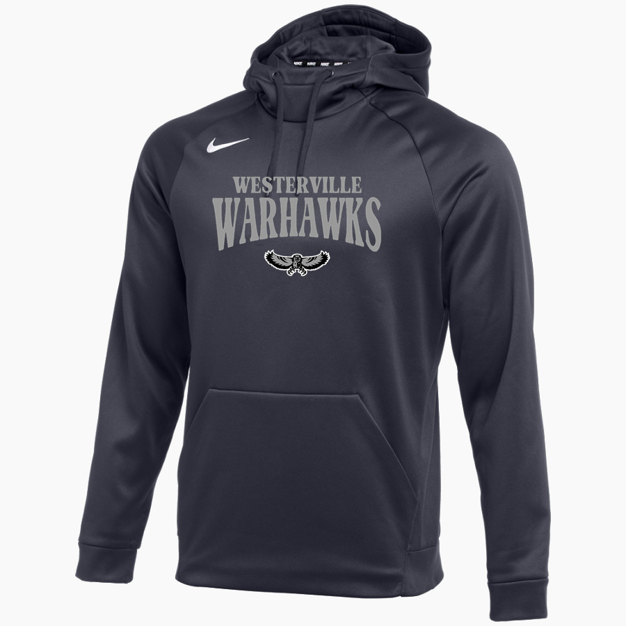 WESTERVILLE CENTRAL WARHAWKS <span class="pdp-name-mascot">WESTERVILLE WARHAWKS</span> Nike Men's Therma-FIT Pullover Hoodie