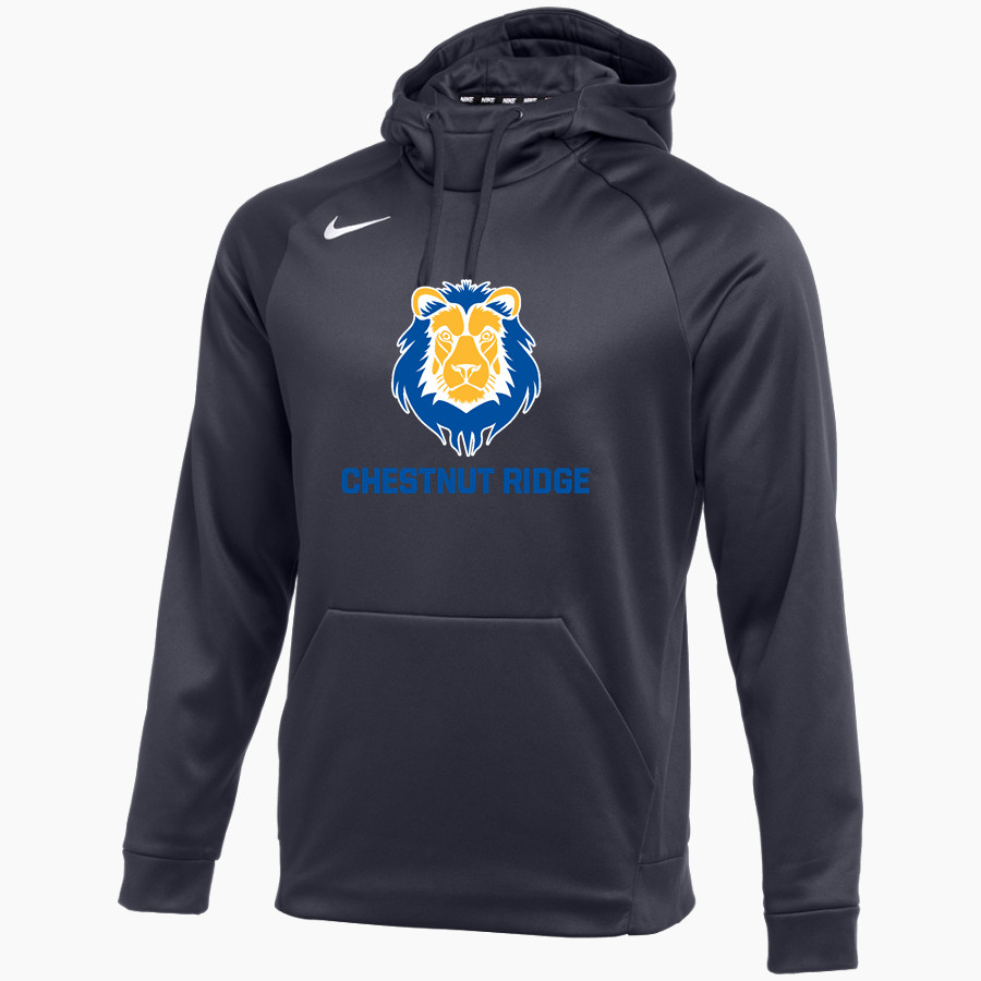 CHESTNUT RIDGE HIGH SCHOOL LIONS Nike Men's Therma-FIT Pullover Hoodie