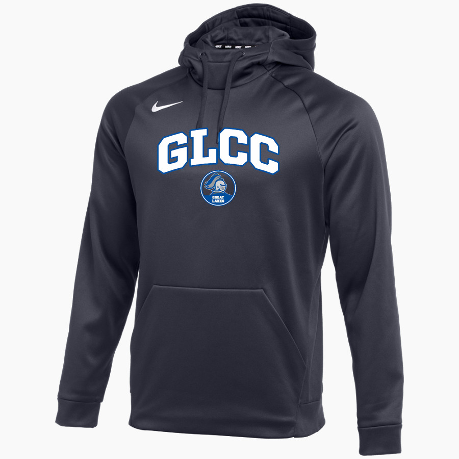 GLCC Crusaders <span class="pdp-name-mascot">Great Lakes Christian College Crusaders</span> Nike Men's Therma-FIT Pullover Hoodie