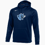 JERSEY COMMUNITY HIGH SCHOOL PANTHERS Nike Men's Therma-FIT Pullover Hoodie Front Thumbnail