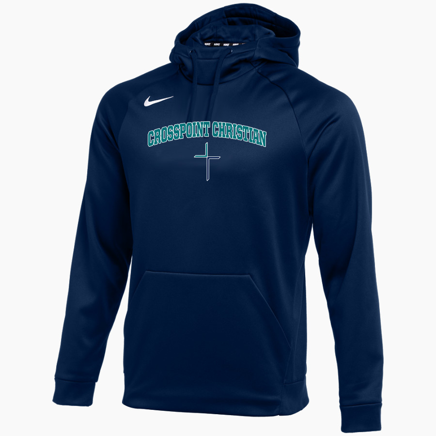 Crosspoint Christian Warriors Nike Men's Therma-FIT Pullover Hoodie