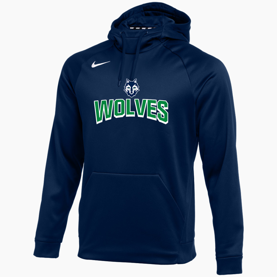 LIVINGSTON COLLEGIATE ACADEMY Wolves Nike Men's Therma-FIT Pullover Hoodie