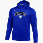 CENTRAL BAPTIST CHRISTIAN SCHOOL LIONS Nike Men's Therma-FIT Pullover Hoodie Front Thumbnail
