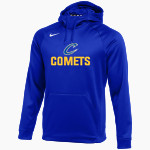 COVENTRY HIGH SCHOOL COMETS <span class="pdp-name-mascot">COVENTRY COMETS</span> Nike Men's Therma-FIT Pullover Hoodie Front Thumbnail