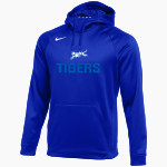 Crow Tigers <span class="pdp-name-mascot">Crow Middle School Tigers</span> Nike Men's Therma-FIT Pullover Hoodie Front Thumbnail