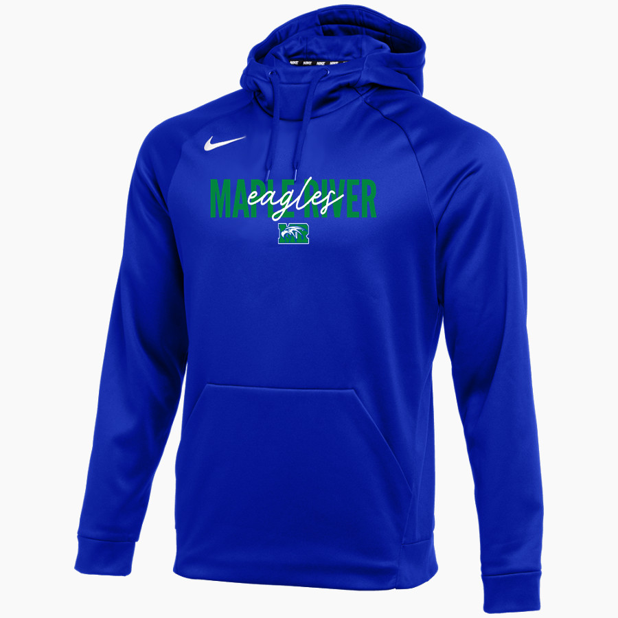 Maple River Eagles <span class="pdp-name-mascot">Maple River Eagles</span> Nike Men's Therma-FIT Pullover Hoodie