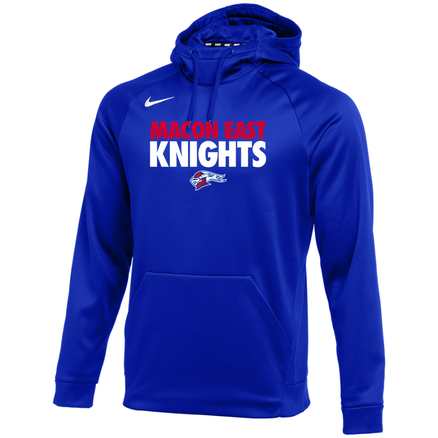 Macon East Knights <span class="pdp-name-mascot">Macon East Knights</span> Nike Men's Therma-FIT Pullover Hoodie