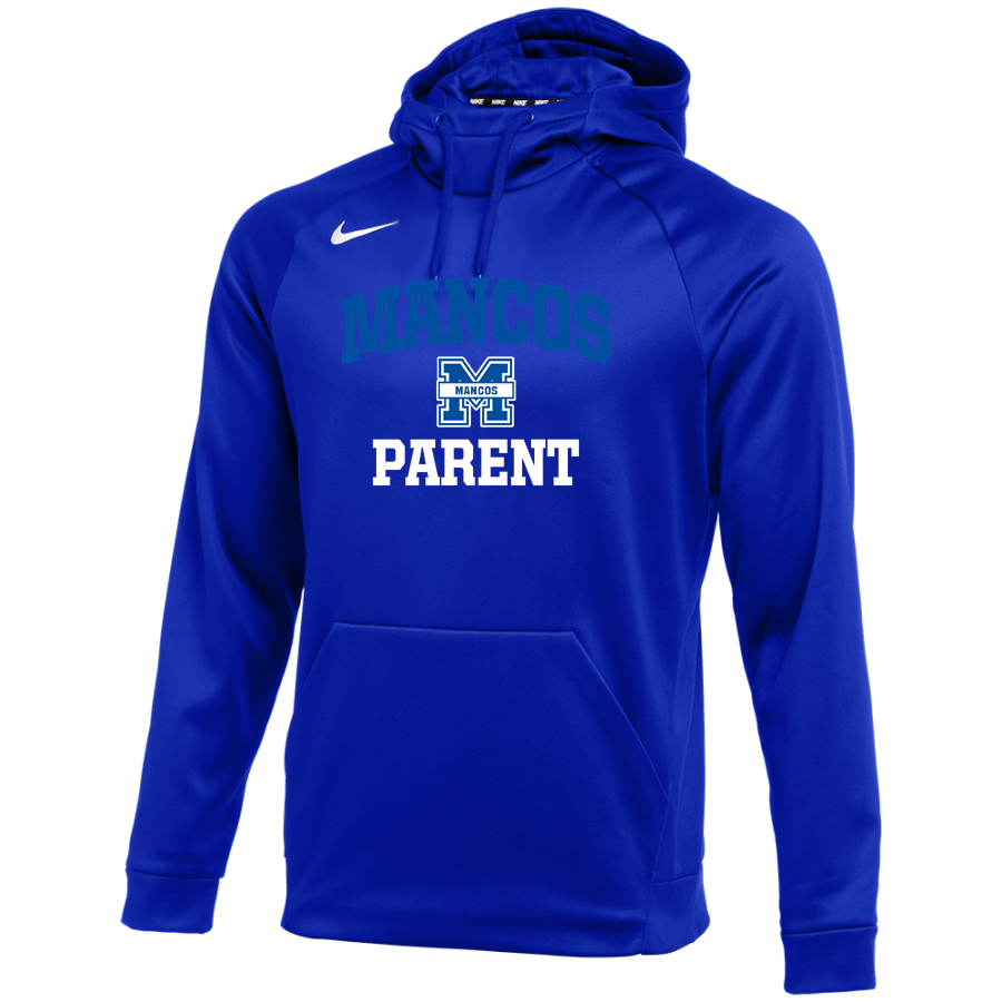 MANCOS HIGH SCHOOL BLUEJAYS <span class="pdp-name-mascot">MANCOS BLUEJAYS</span> Nike Men's Therma-FIT Pullover Hoodie