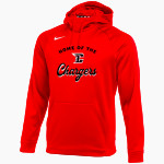CHURCHILL HIGH SCHOOL CHARGERS <span class="pdp-name-mascot">CHURCHILL CHARGERS</span> Nike Men's Therma-FIT Pullover Hoodie Front Thumbnail