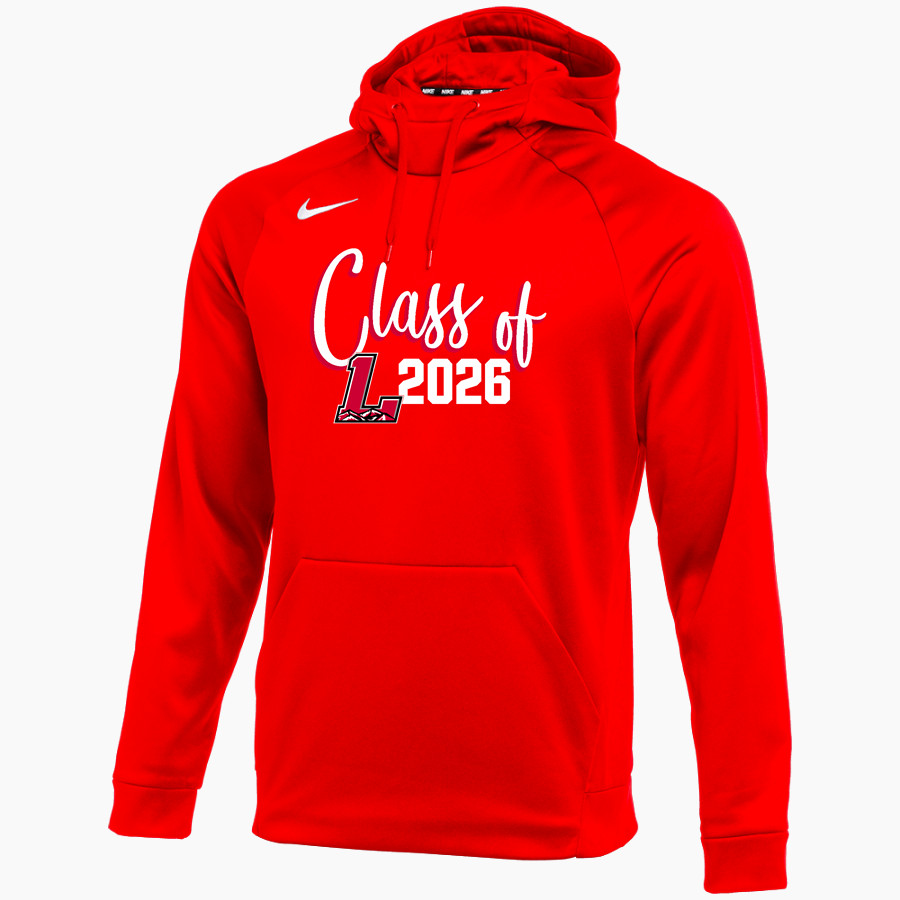 Loveland Indians <span class="pdp-name-mascot">Loveland Red Wolves</span> Nike Men's Therma-FIT Pullover Hoodie