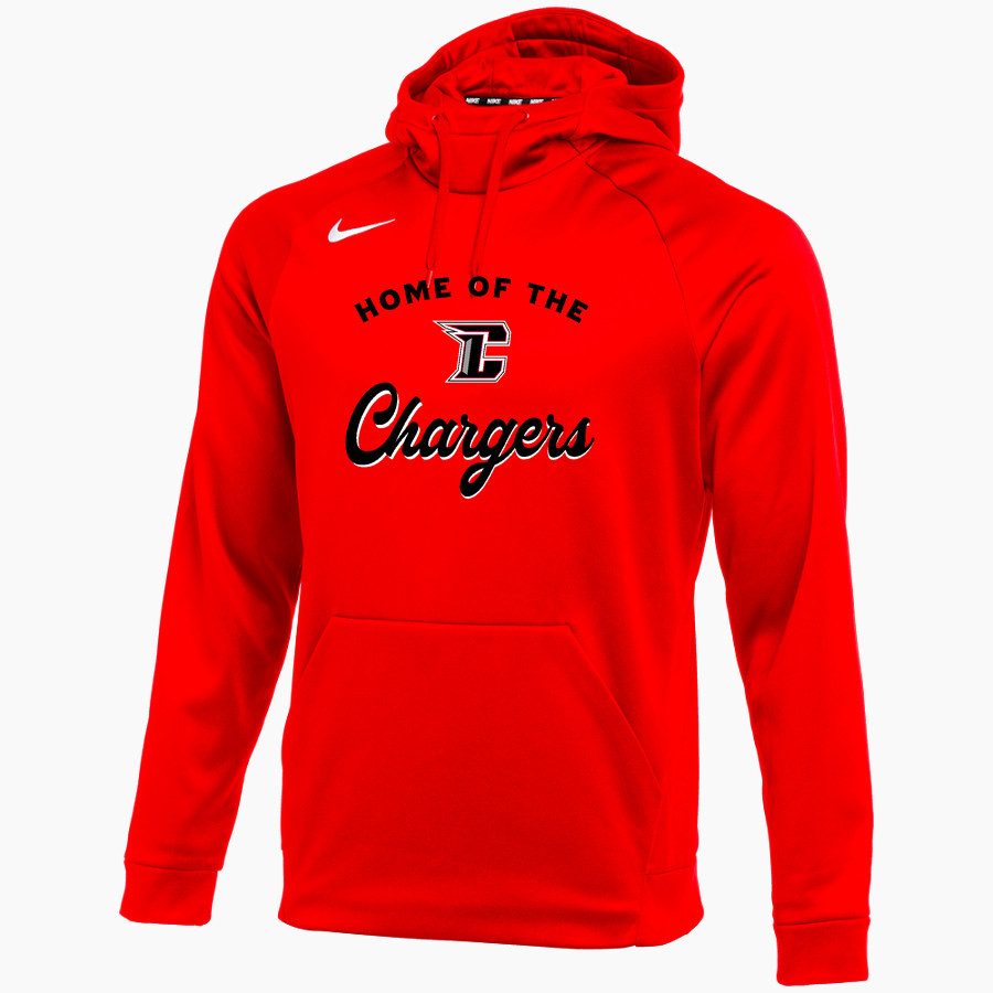 CHURCHILL HIGH SCHOOL CHARGERS <span class="pdp-name-mascot">CHURCHILL CHARGERS</span> Nike Men's Therma-FIT Pullover Hoodie