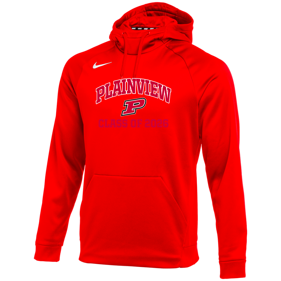 PLAINVIEW HIGH SCHOOL INDIANS <span class="pdp-name-mascot">PLAINVIEW I-27 INDIANS</span> Nike Men's Therma-FIT Pullover Hoodie