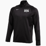 CRCS Bulldogs Nike Men's Therma-FIT Long Sleeve 1/4 Zip Top Front Thumbnail