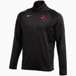 FORRESTON HIGH SCHOOL CARDINALS <span class="pdp-name-mascot">FORRESTON CARDINALS</span> Nike Men's Therma-FIT Long Sleeve 1/4 Zip Top Front Thumbnail