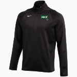 WEEKI WACHEE HIGH SCHOOL HORNETS <span class="pdp-name-mascot">WEEKI WACHEE HORNETS</span> Nike Men's Therma-FIT Long Sleeve 1/4 Zip Top Front Thumbnail