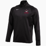 Santa Barbara Saints Football Nike Men's Therma-FIT Long Sleeve 1/4 Zip Top Front Thumbnail