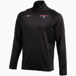 Switzerland County Pacers <span class="pdp-name-mascot">Switzerland County Pacers</span> Nike Men's Therma-FIT Long Sleeve 1/4 Zip Top Front Thumbnail