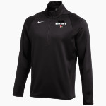 Eleva-Strum Cardinals <span class="pdp-name-mascot">Eleva-Strum Cardinals</span> Nike Men's Therma-FIT Long Sleeve 1/4 Zip Top Front Thumbnail