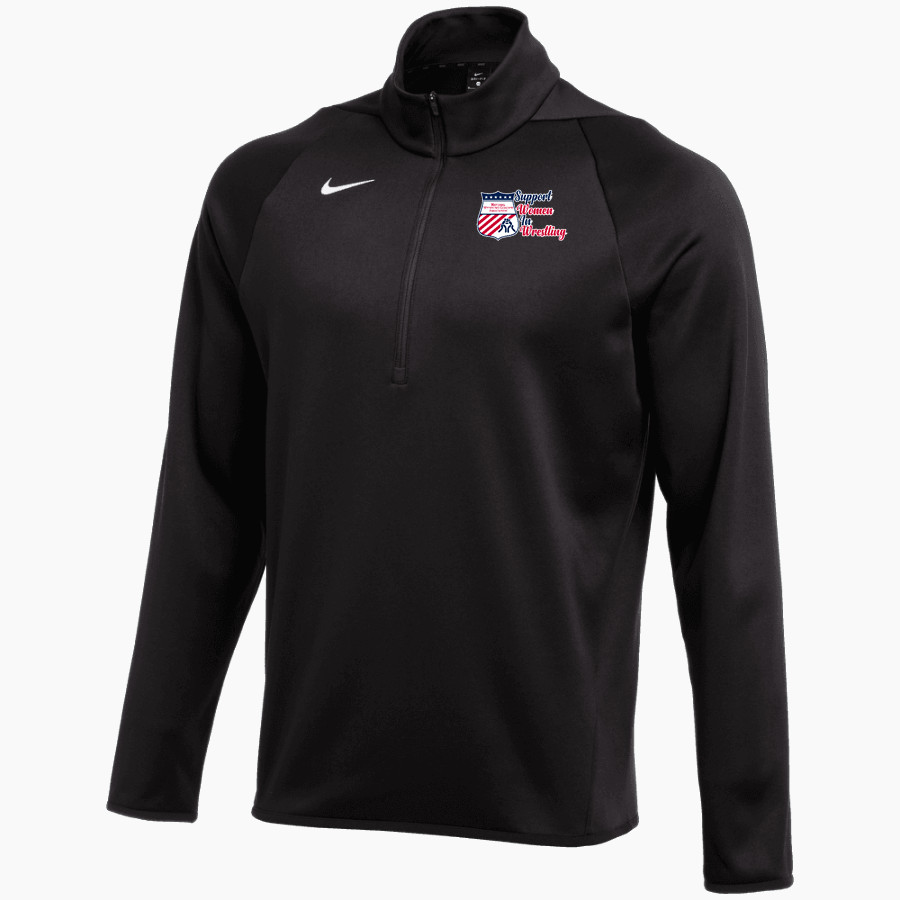 National Wrestling Coaches Association <span class="pdp-name-mascot">NWCA</span> Nike Men's Therma-FIT Long Sleeve 1/4 Zip Top